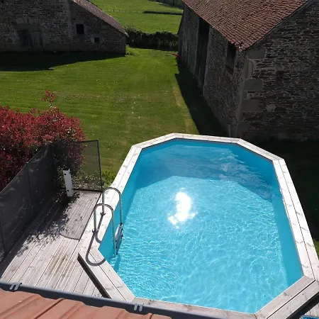 Longere Renovee Avec Piscine Privee, Wi-fi Et Climatisation - Fr-1-489-201 Echassieres